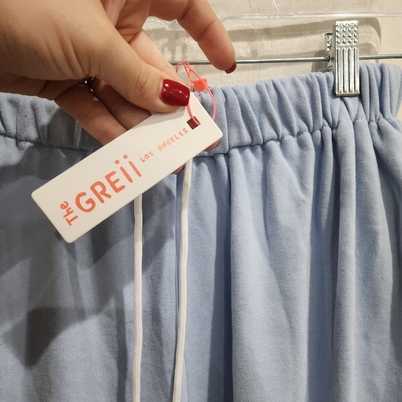 THE GREII Loss Angeles Powder Blue Sweat pants - Picture 5 of 5